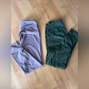 Aero Leggings Hunter Green Bundle!!